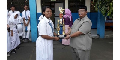 Penyerahan Piala Lomba Paskibra 2017